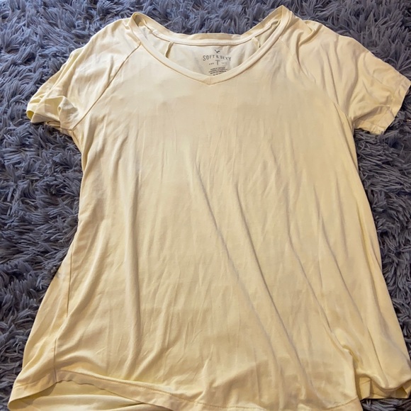 American eagle soft and sexy yellow t-shirt - Picture 1 of 2